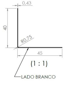 Finishing Profile 0,43x84,1x2230